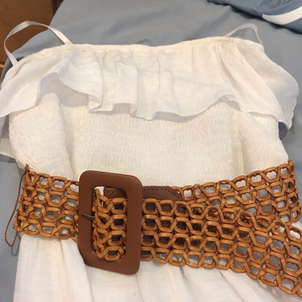 Nordstrom Strapless asymmetrical dress